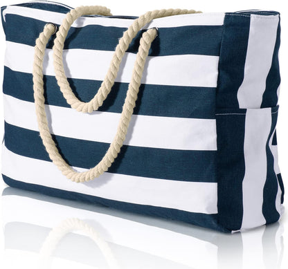 Waterbestendige Strandtas Oversized met Zandwerende Binnenvulling – Perfecte Zomertas voor Strand, Zwembad en Reizen