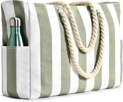 Waterbestendige Strandtas Oversized met Zandwerende Binnenvulling – Perfecte Zomertas voor Strand, Zwembad en Reizen