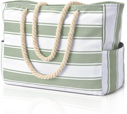 Waterbestendige Strandtas Oversized met Zandwerende Binnenvulling – Perfecte Zomertas voor Strand, Zwembad en Reizen