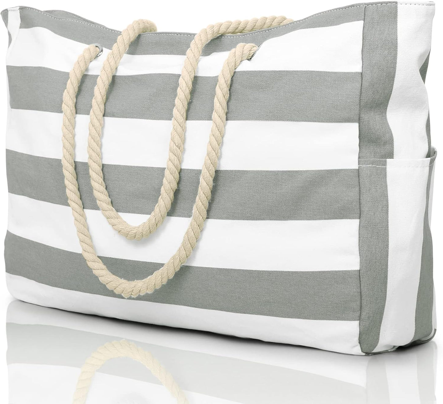 Waterbestendige Strandtas Oversized met Zandwerende Binnenvulling – Perfecte Zomertas voor Strand, Zwembad en Reizen