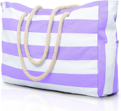 Waterbestendige Strandtas Oversized met Zandwerende Binnenvulling – Perfecte Zomertas voor Strand, Zwembad en Reizen