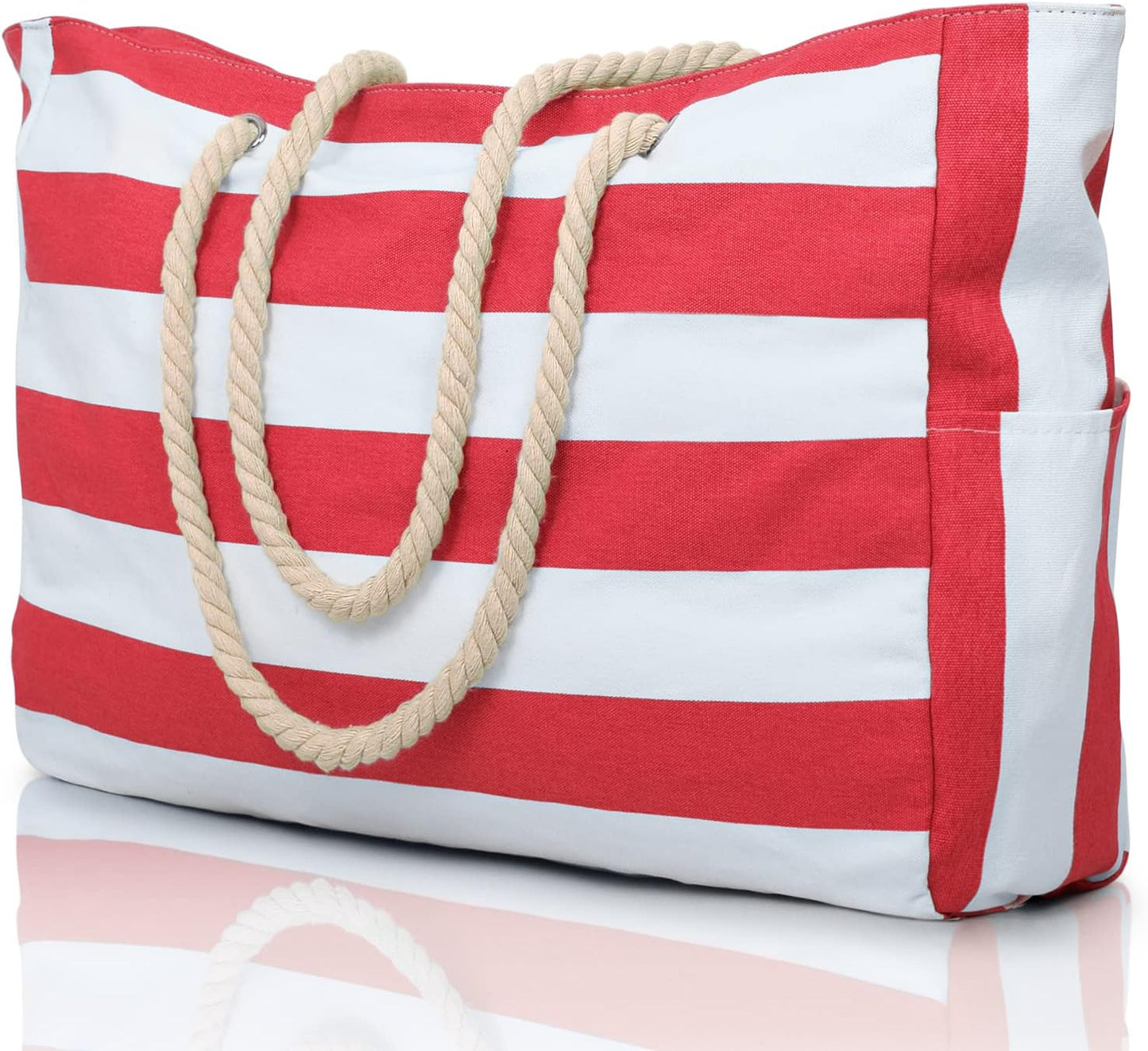 Waterbestendige Strandtas Oversized met Zandwerende Binnenvulling – Perfecte Zomertas voor Strand, Zwembad en Reizen