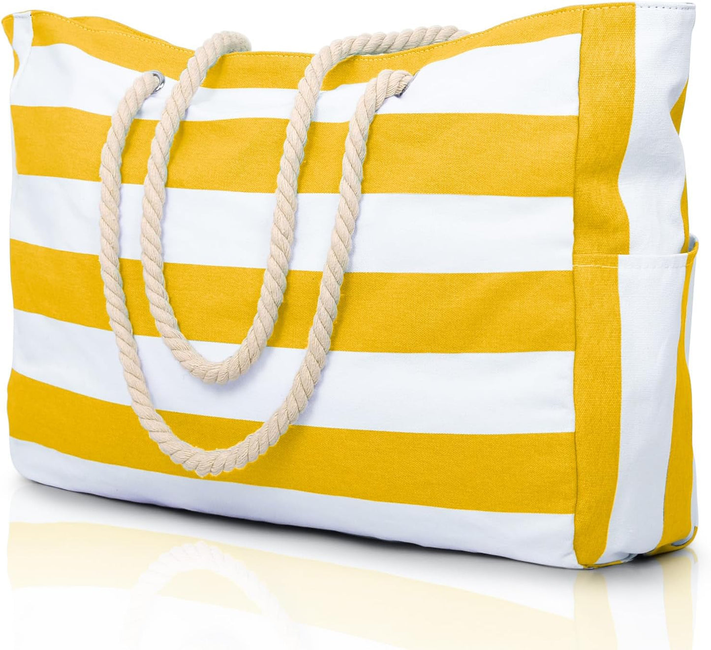 Waterbestendige Strandtas Oversized met Zandwerende Binnenvulling – Perfecte Zomertas voor Strand, Zwembad en Reizen