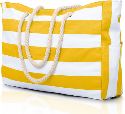 Waterbestendige Strandtas Oversized met Zandwerende Binnenvulling – Perfecte Zomertas voor Strand, Zwembad en Reizen