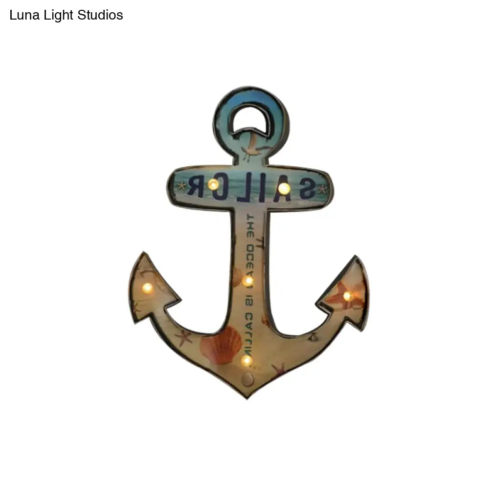 Wandlamp LED Flush Mount met Batterijvoeding – Modern Metalen Nachtlampje in Zwart, Roze-Rood & Blauw-Geel