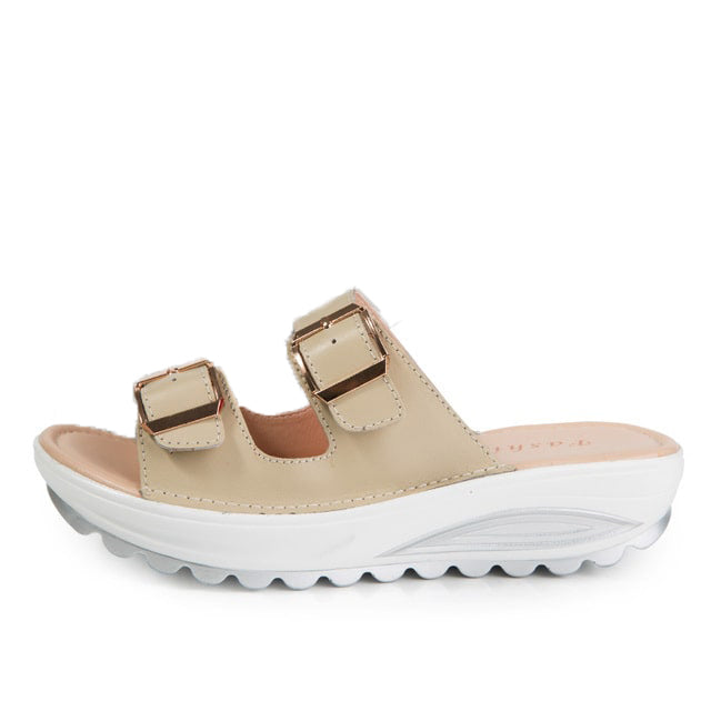 Dames Orthopedische Sandalen Comfortabel Breedte voor Gezond Voetbed - StudioMarella