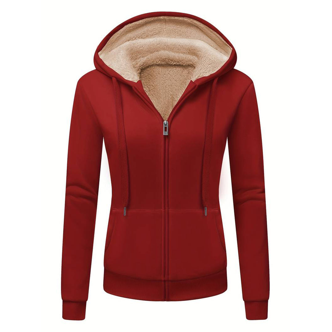 Dames Sweatshirt Zacht Met Koordjes Elegant Donkerblauw - StudioMarella