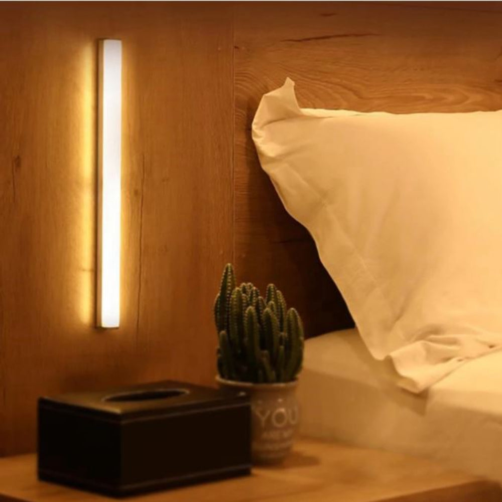 Bewegingssensor LED-Strip voor Bedframe 21-50cm Warm of Koel Wit