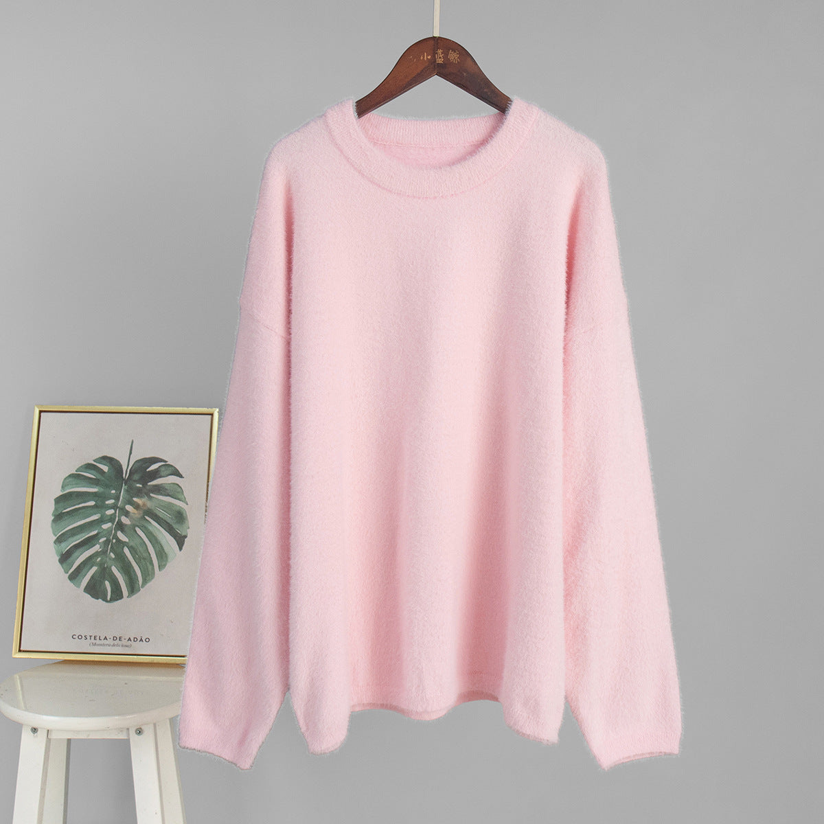 Dames Trui Zacht Gebreid Pastelkleuren Trendy