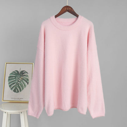 Dames Trui Zacht Gebreid Pastelkleuren Trendy