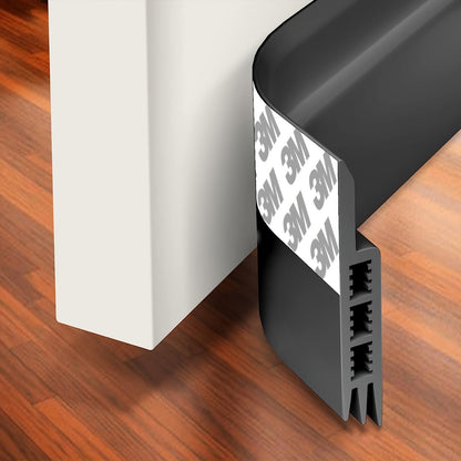 Tochtstrip Deur Siliconen 99cm Wit Zelfklevend Geluidsisolatie Deurafdichting Tochtstopper Energiebesparing Woning Isolatie