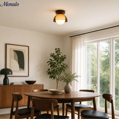Vintage Plafondlamp met Zonsondergangstinten voor Gang en Entree – Moderne Sfeerverlichting