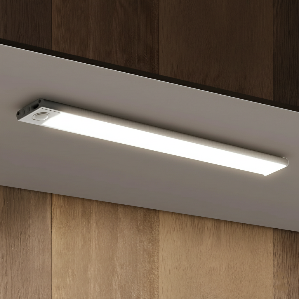 Oplaadbare Bewegingssensor LED Verlichting Draadloos Kleefmontage Nachtlampje Gang Kast Trap Automatische Sensor Slank Modern Design