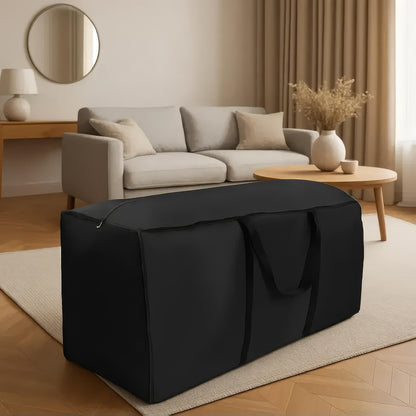 Waterdichte Beschermhoes voor Tuinmeubilair UV-Bestendig 210D Oxford Zwart M & L