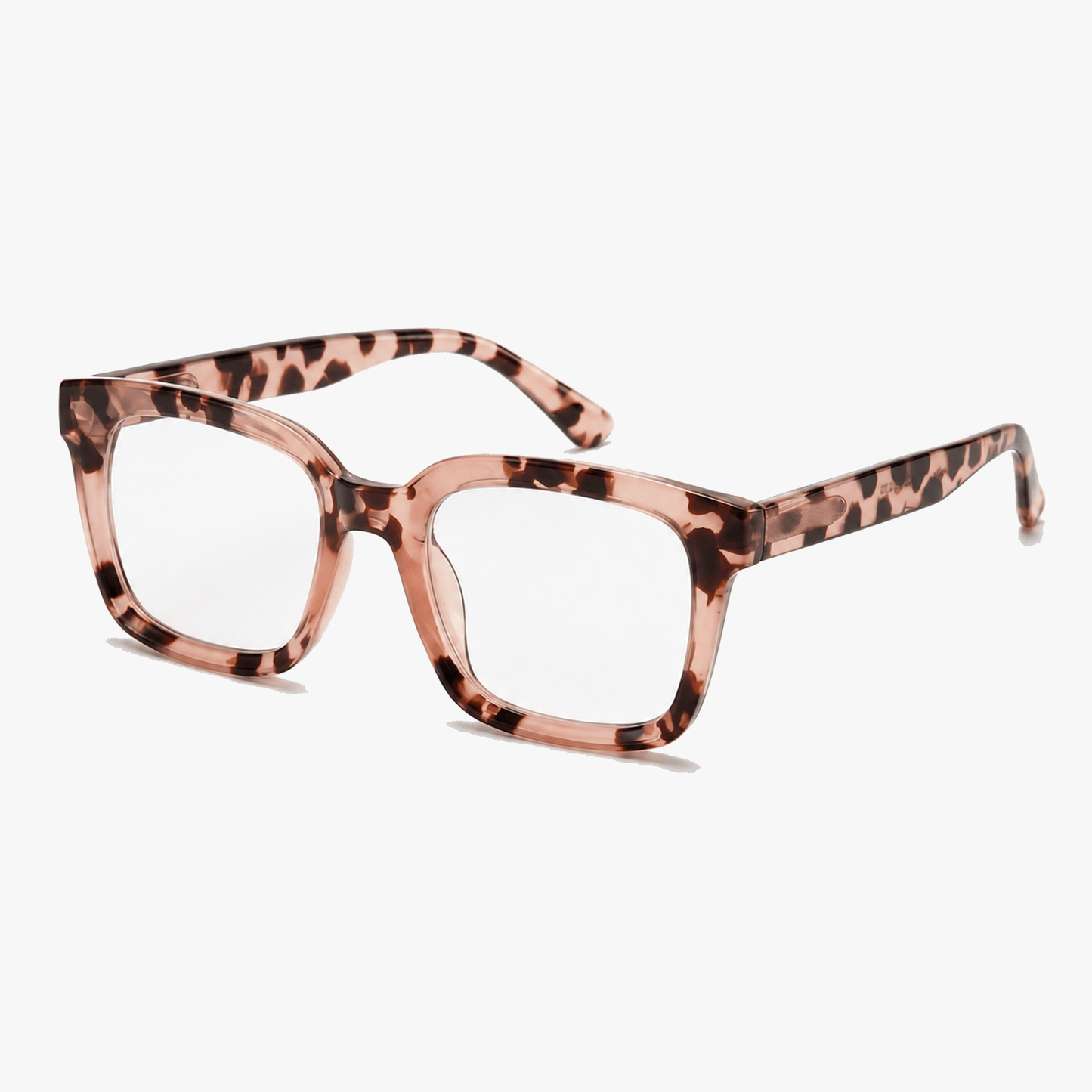 Oversized Leesbril met Schildpaddenmotief – Bluelight Filter & Veermechanisme