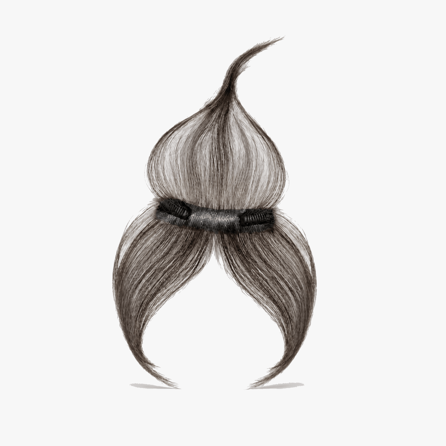 Clip-in Pony Haarstuk met Dubbele Clip – Direct Ponylook zonder Knippen