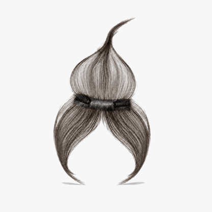Clip-in Pony Haarstuk met Dubbele Clip – Direct Ponylook zonder Knippen