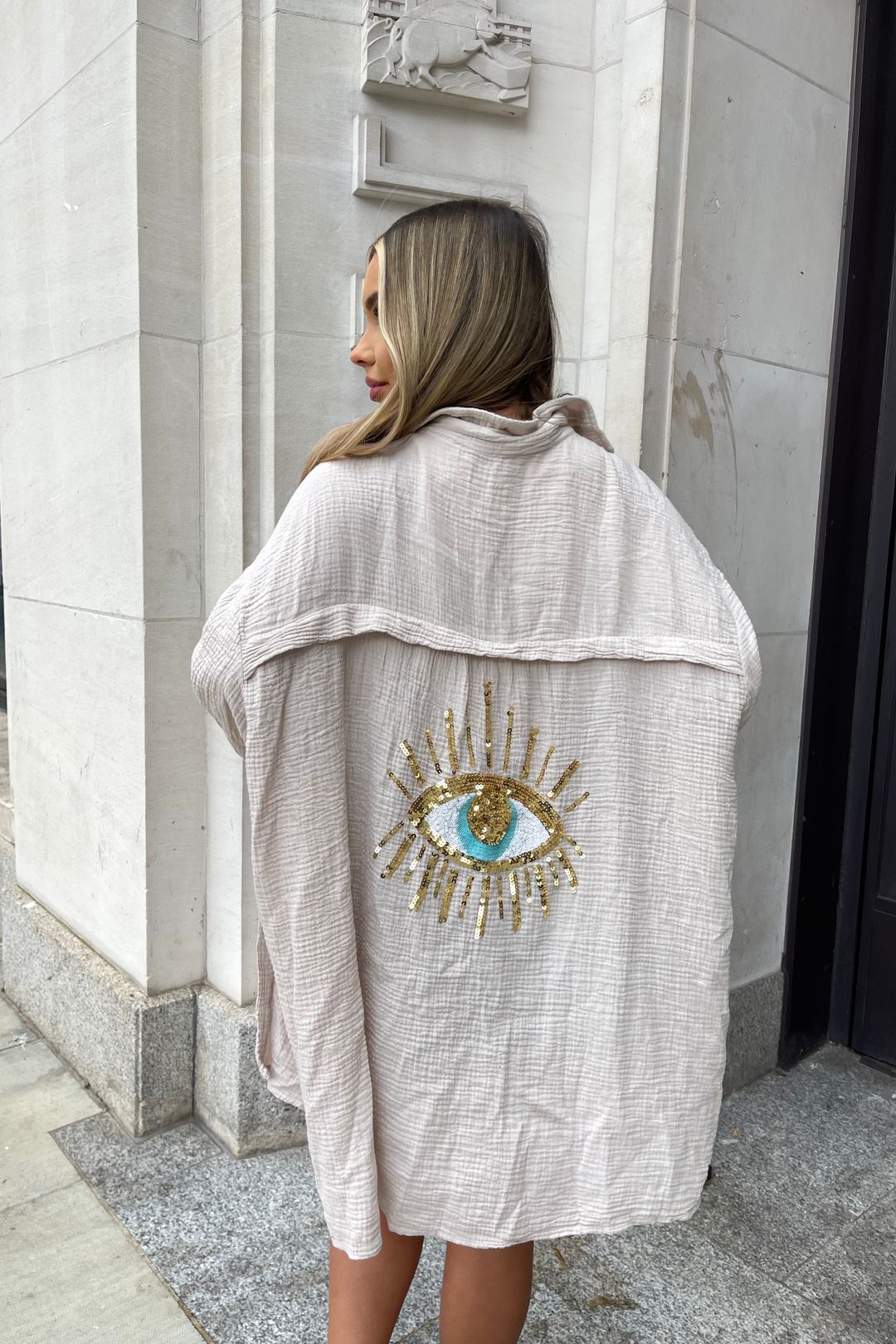 Vedra | Oversized Blouse Ibiza Stijl Vrouwelijk - StudioMarella
