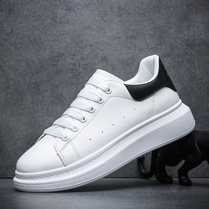 Zwart Dikke Zool Platform Sneakers voor Dames