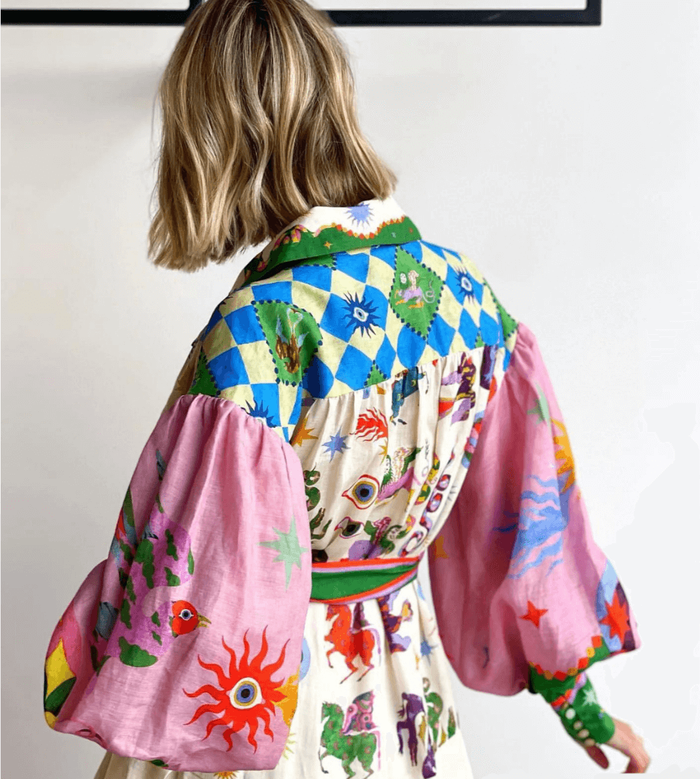 Dames Maxijurk Italiaanse Stijl Elegant