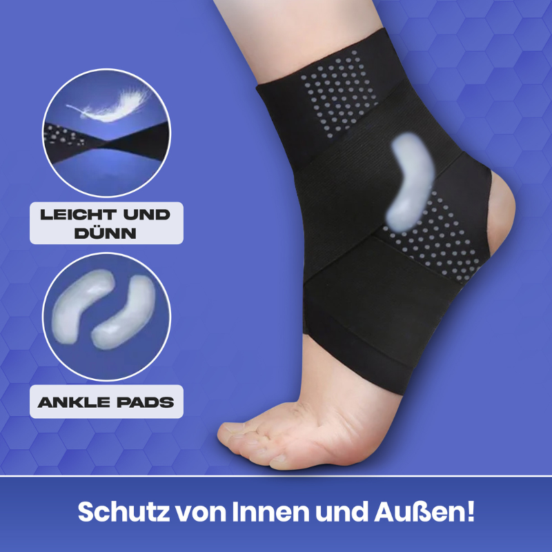 Enkelbrace met Beschermende Bandage voor Voetballers en Sporters | Optimale Steun bij Intensief Bewegen