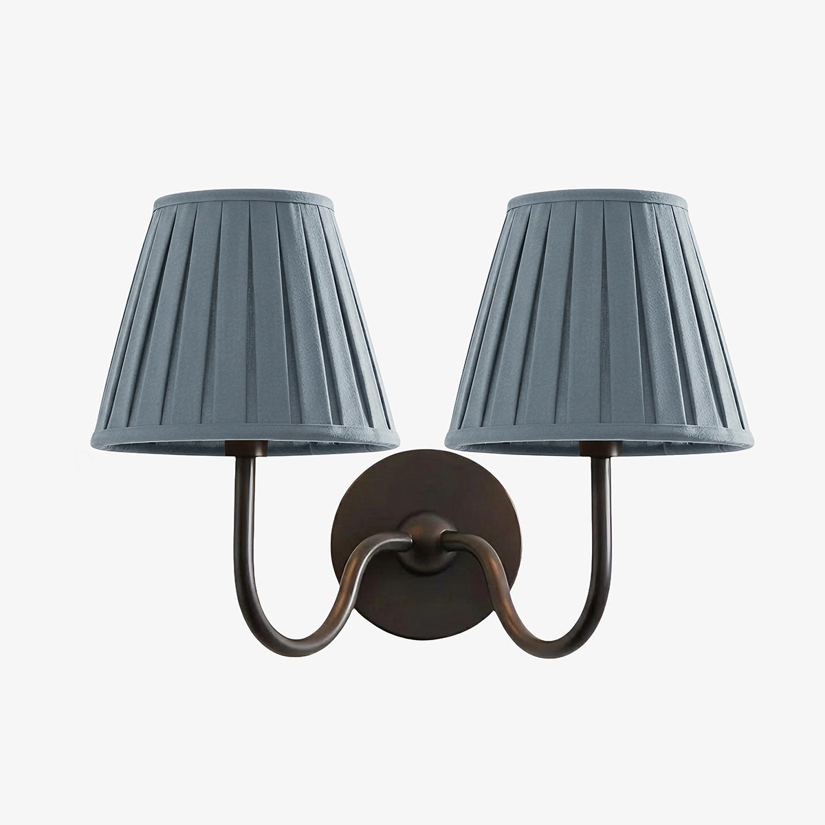 Wandlamp met Geplisseerde Stoffen Kap – Klassieke Verlichting voor Slaapkamer en Woonkamer