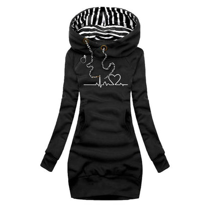 Dames Truijurk Comfortabele Pasvorm Print