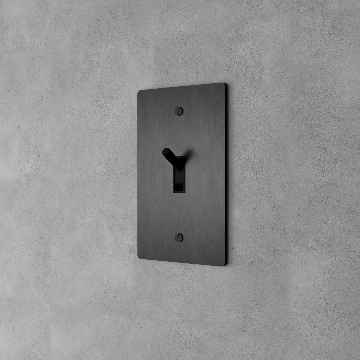 Luxe Messing Tuimelschakelaar Met Minimalistisch Design En Hoogwaardige Afwerking