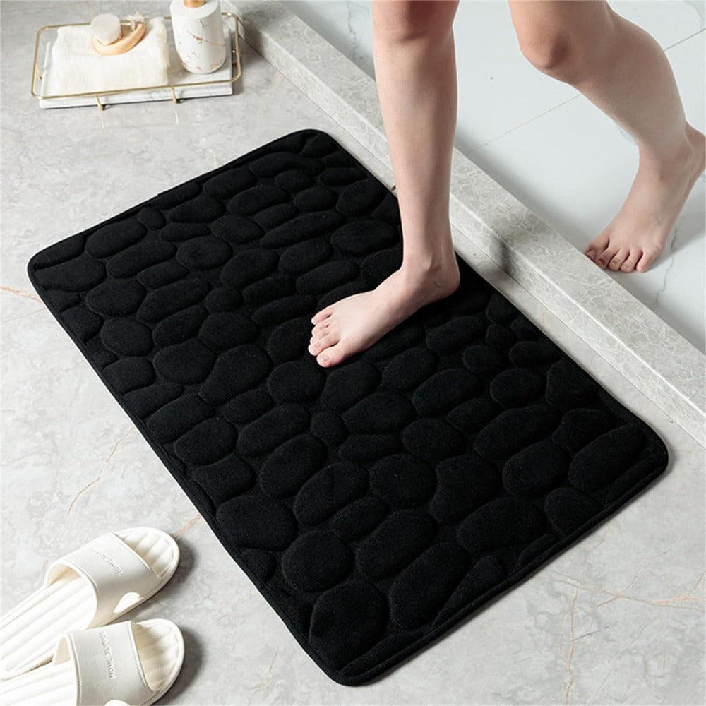 Badmat Microvezel Antislip Crème Badkamer Sneldrogend Absorberend Zachte Badkamermat Wasbaar Vloermat Douchemat Keukenmat
