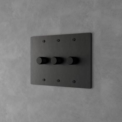 Luxe Messing Dimmer Schakelaar Met Draaiknop En Tijdloos Design