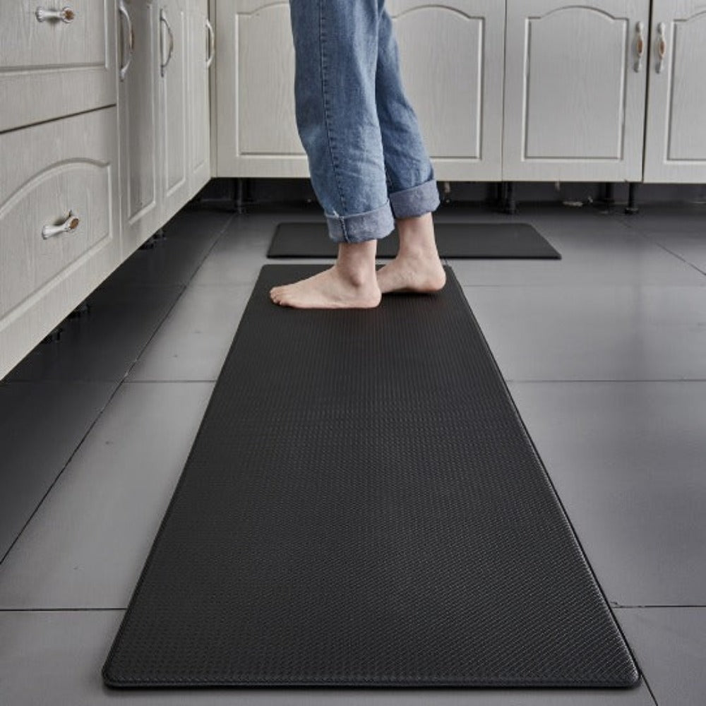 Keukenmat Antivermoeidheid Foam Rood Non-slip Waterbestendig Keuken Sta Mat Comfortmat Vloermat Lang Staan Koken