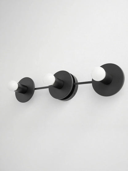 Minimalistische Badkamerlamp met Drie Lichtpunten - Verkrijgbaar in Meerdere Kleuren