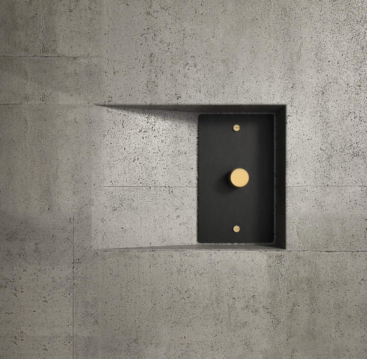 Luxe Messing Dimmer Schakelaar Met Draaiknop En Tijdloos Design