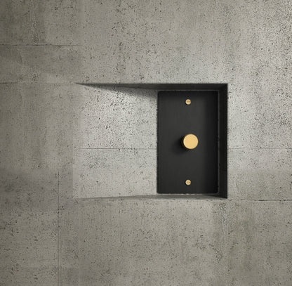Luxe Messing Dimmer Schakelaar Met Draaiknop En Tijdloos Design