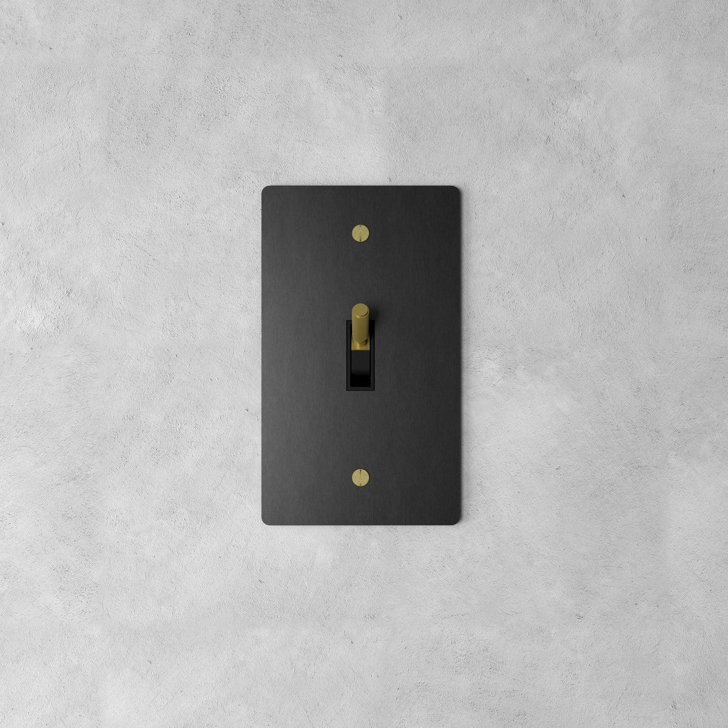 Luxe Messing Tuimelschakelaar Met Minimalistisch Design En Hoogwaardige Afwerking