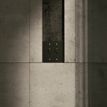 Luxe Messing Tuimelschakelaar Met Minimalistisch Design En Hoogwaardige Afwerking