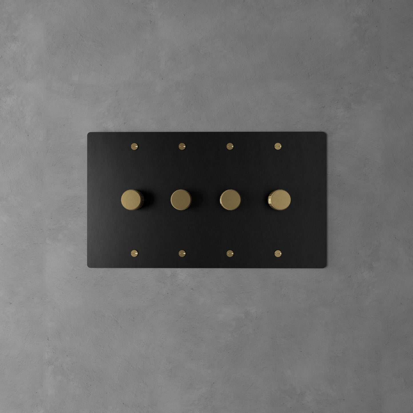 Luxe Messing Dimmer Schakelaar Met Draaiknop En Tijdloos Design