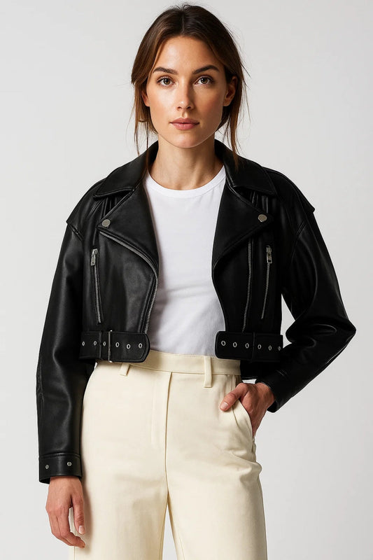 Dames Jas Kort Met Rits Warm voor Winter - StudioMarella