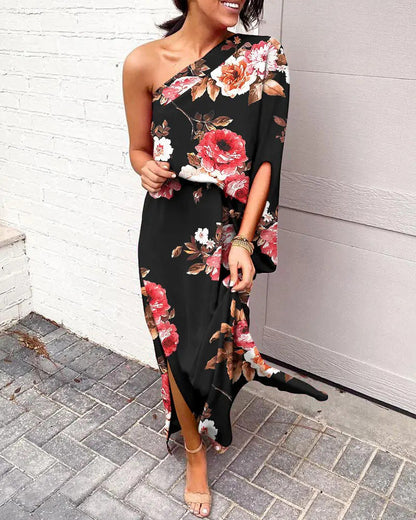 Zomerjurk Off-the-Shoulder Vrouwelijk Kort Jurkje