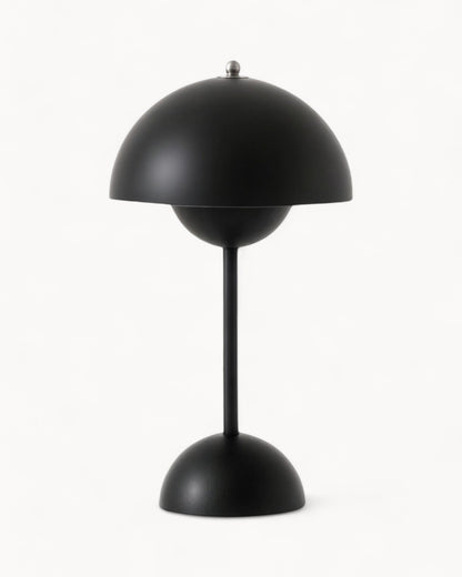 Tafellamp LED Metaal 28cm Grijs Dimbaar Bureau Nachtkast Scandinavisch Design Lamp Modern Minimalistisch