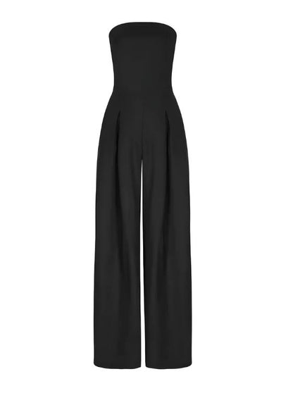 Zomerjurk Jumpsuit voor Vrouw Zonder Schouderbandjes