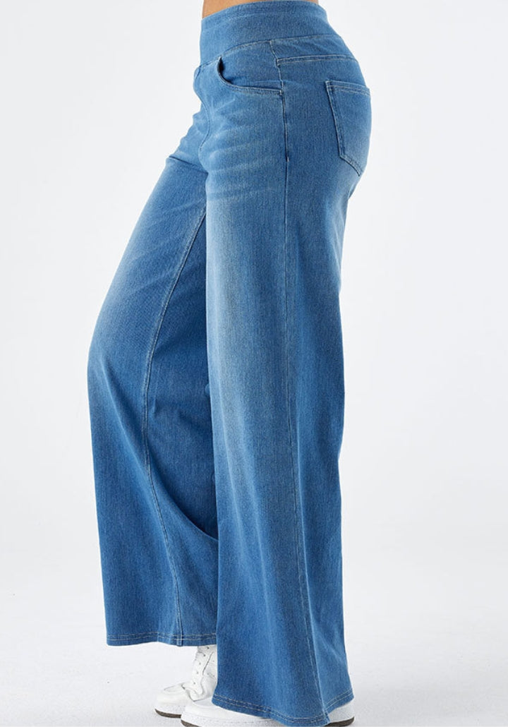 Hoge Jeans voor Vrouw Ultra Stretch Elegante Fit