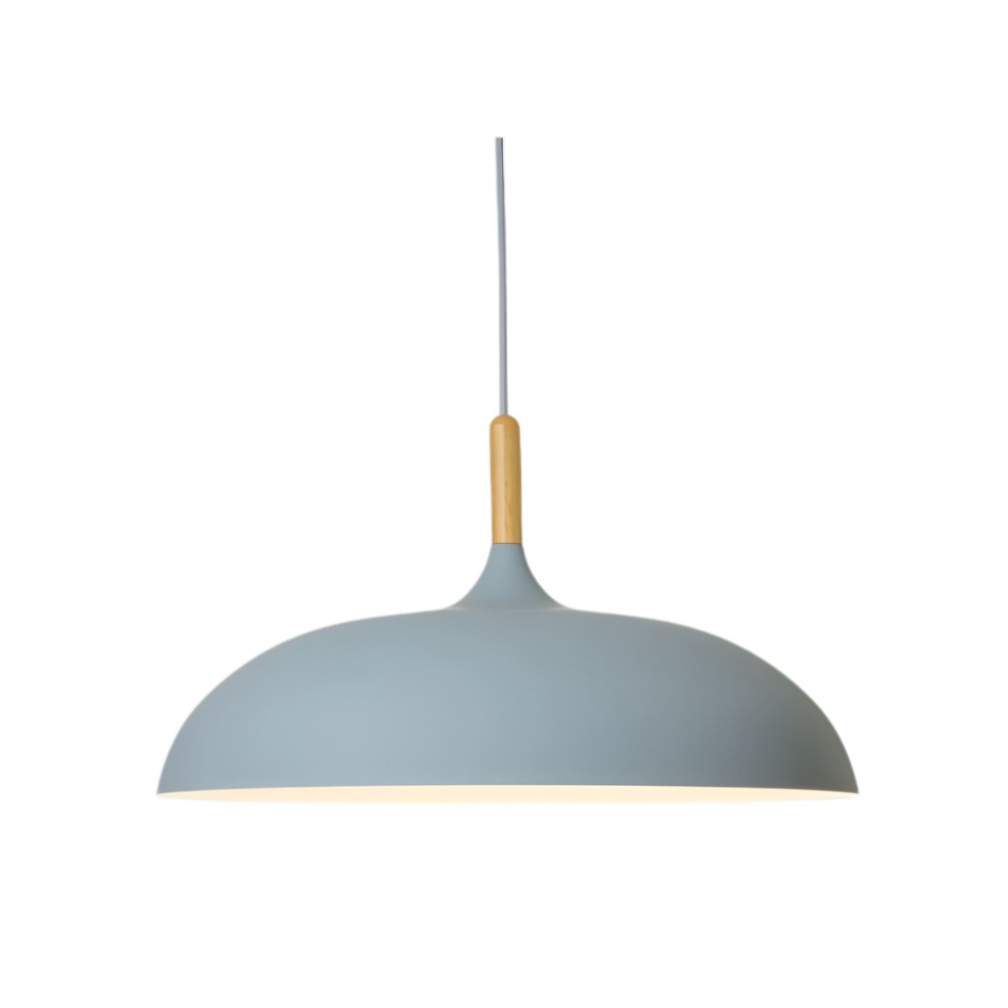 Hanglamp Hout IJzer Scandinavisch Japandi Rond E27 Ø35 Ø60 Eetkamer Keuken