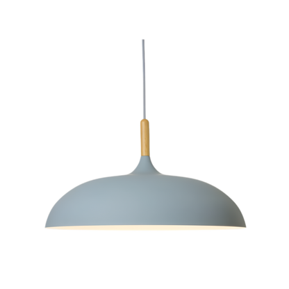 Hanglamp Hout IJzer Scandinavisch Japandi Rond E27 Ø35 Ø60 Eetkamer Keuken