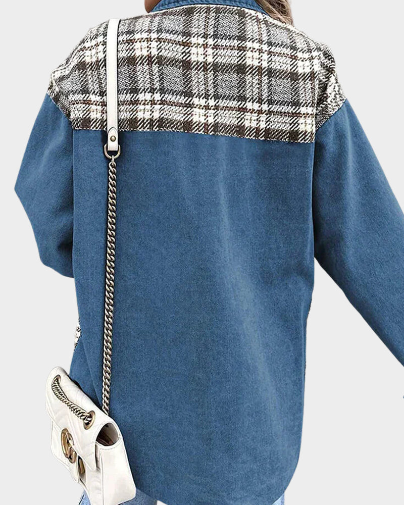Leerlook Jack Dames Stijlvol Bikerjas