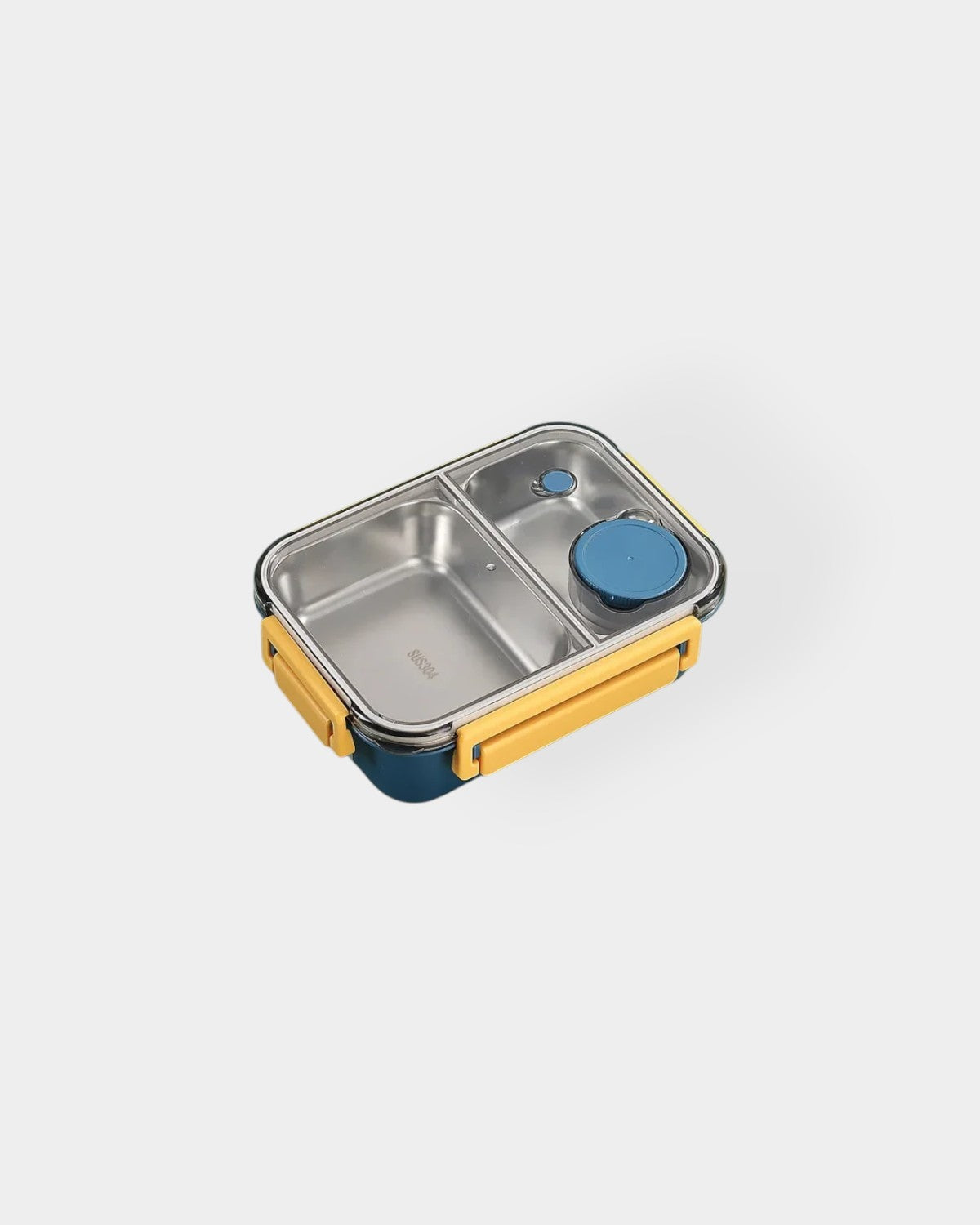 Geïsoleerde Lunchbox met Compartimenten - Warmhoudbakje voor Onderweg Groen Rood Blauw 2 of 3 Vakken - Premium Maaltijdcontainer Werk School Picknick