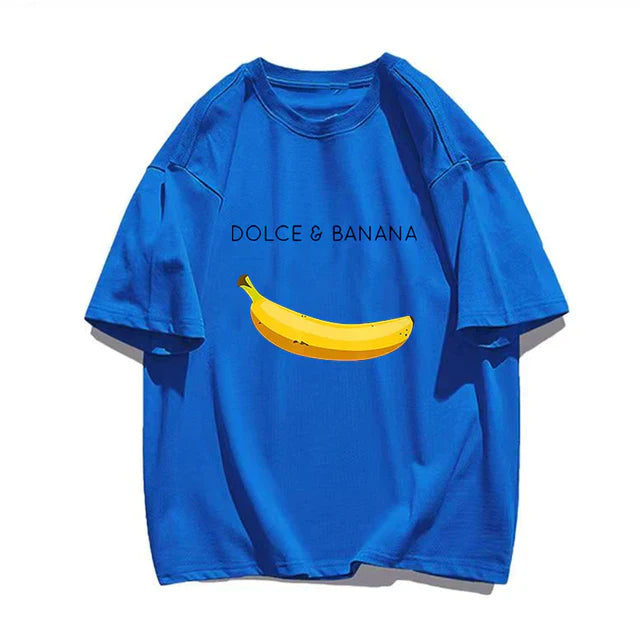 Calvin Heren T-shirt met Banaan Print