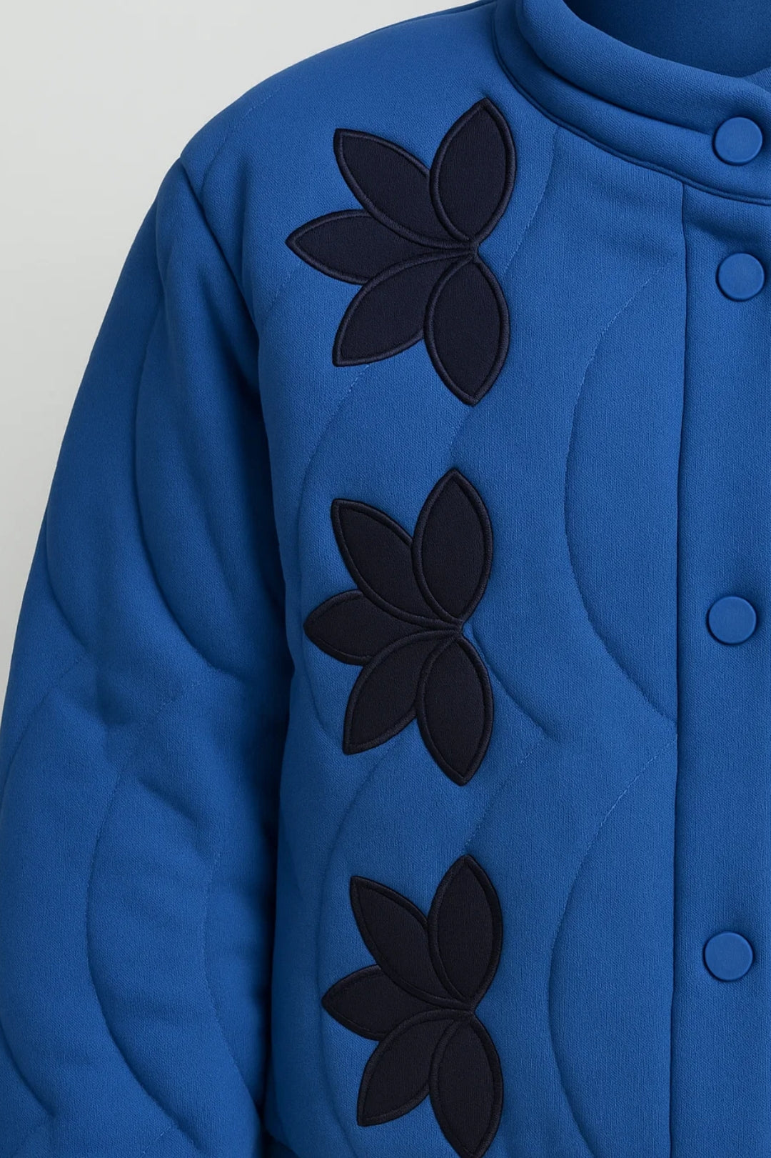Dames Tussenjas Gewatteerd Bloemenprint Casual