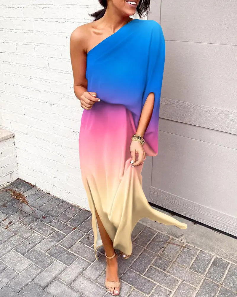 Zomerjurk Off-the-Shoulder Vrouwelijk Kort Jurkje