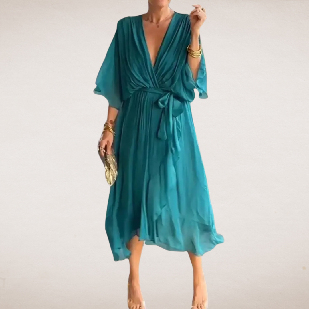 Elegante Jurk met Ceintuur
